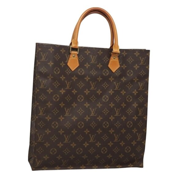 LOUIS VUITTON Monogram Sac Plat Hand Bag - Picture 10 of 16